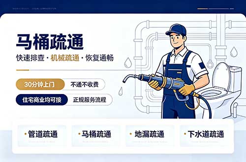 巢湖马桶疏通