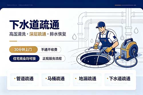 巢湖下水道疏通